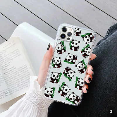 Panda Gel Phone Case Cover For Apple IPhone Samsung Galaxy Huawei OD82-2 • £5.99