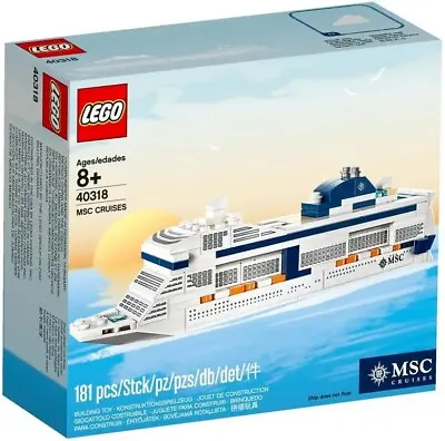 Rare LEGO Promotional: MSC Cruises (40318) (MSC Exclusive) • $59.95