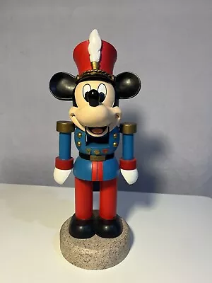 Disney Mickey Mouse Nutcracker Wood 13  By Kurt Adler !!!NOSE GLUED ON!!! • $37.40