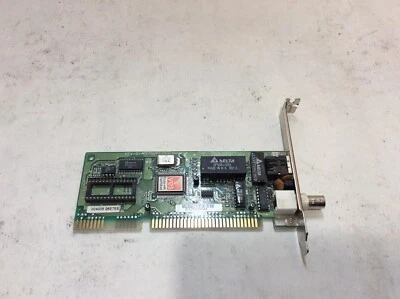 $15 • Buy IVO 94V-0 E168218S REV-B1 Ethernet Network 16-bit ISA Card UNTESTED -PP
