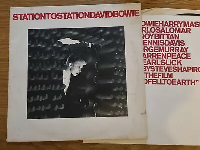 David Bowie – Station To Station LP RCA Victor APL1 1327 1976 With Insert • £19.99