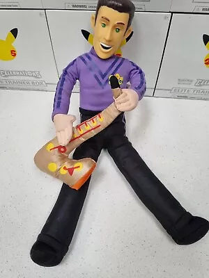 The Wiggles Purple Plush W/ Saxophone Hard Head 13 Inches Lachy 2013 • $8.50