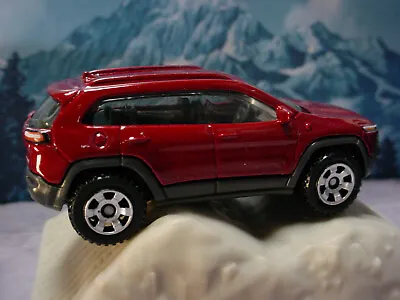 2022 MBX MOUNTAIN II Design '14 JEEP CHEROKEE TRAILHAWK💥 RED 💥Matchbox LOOSE • $4.69