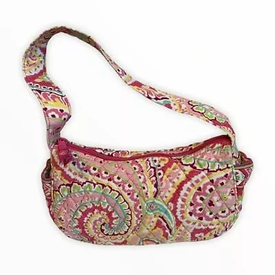 Vera Bradley Shades Of Pink Mini Cotton Hand Bag • $17.52