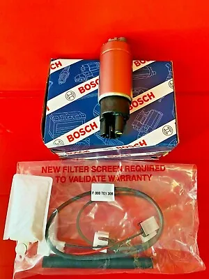 NEW BOSCH Electric Fuel Pump And Strainer For Subaru Suzuki Geo Nissan NO BOX • $44.99