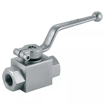 £15.99 • Buy High Pressure Hydraulic Ball Valves 1/4 - 1  Bsp Female Threads