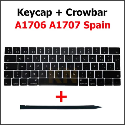 New Spain Keyboard Key Cap For Macbook Pro 13  15  A1706 A1707 Keycap 2016 2017 • $14.30