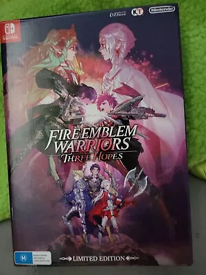 Fire Emblem Warriors: Three Hopes Limited Edition Nintendo Switch Game PAL NEW • $350