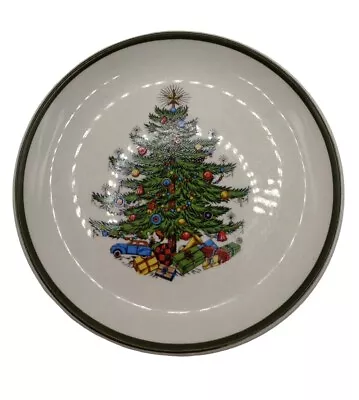 Vintage Cuthbertson Original Christmas Tree Butter Pat Lemon Wedge Dish England • $12