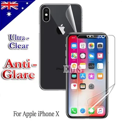 $6.99 • Buy Full Coverage Screen Protector Film Guard For Apple IPhone X XS 6 6S 7 8 Plus