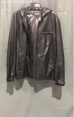 Michael Kors Black Hooded Jacket- Size Large • $9.99