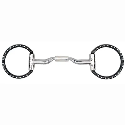 Myler Black Western Dee W/ Sweet Iron Low Port Comfort Snaffle Mb 04 89-16045 • $181.95