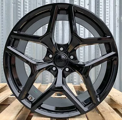 20  Wheels For Chevy Camaro Z28 20x10 +35  5x120 Gloss Black Set 4 • $969