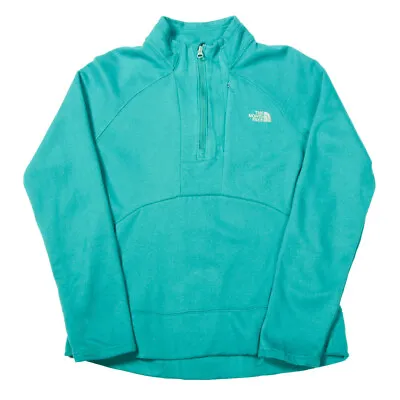 £29.99 • Buy THE NORTH FACE Fleece 1/4 Zip Sweatshirt | Medium | Jumper Top Base Layer 