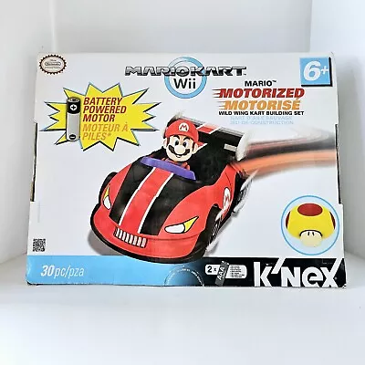 K'nex Mario Kart Wii Wild Wing Motorized Building Set New W/ Mushroom 30 Pieces • $14.99