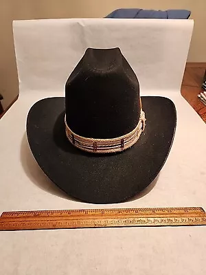 Vintage Miller Brothers Jubilee 5x Beaver Cowboy Hat Size 7 1/8 • $78.95