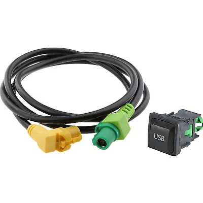 Car AUX USB Switch Cable Wiring For RCD510 RCD310 VW Golf/GTI/R MK5 MK6 Jetta • $18.58