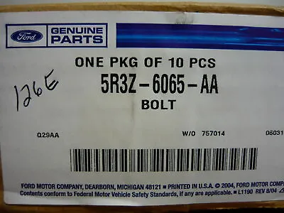 FORD OEM-Engine Cylinder Head Bolt 5R3Z6065AA (SET OF 10 BOLTS) • $49.50