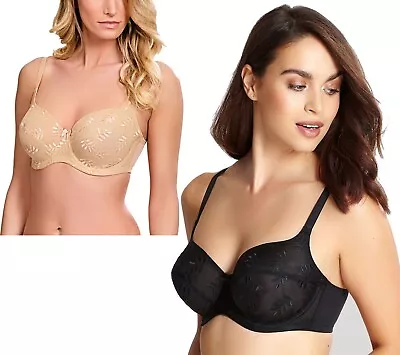 Panache Tango II Underwire Balconette Bra BLACK Or NUDE 3251 • £47.64