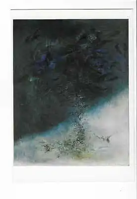 $2.12 • Buy Zao Wou Ki Blue Composition Painter Painting