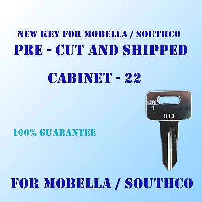 Replacement Key For Mobella / Southco Boat Lock. For Code: 917 100% Works. • $6.99