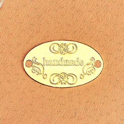 10Pcs Handmade Clothes Labels Metal Tags For Hats Vintage Alloy Tag DIY Sewing • $2.54