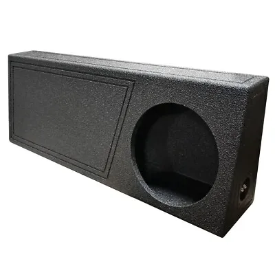Qpower Qbomb Single 12  Vented Sub Box Enclosure For Behind Seat Truck Style • $94.99