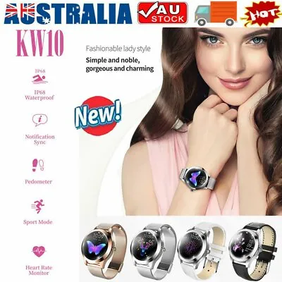 $57.56 • Buy Fashion Women Smart Watch Heart Rate Waterproof Fitness Smart Watch Bracelet DM