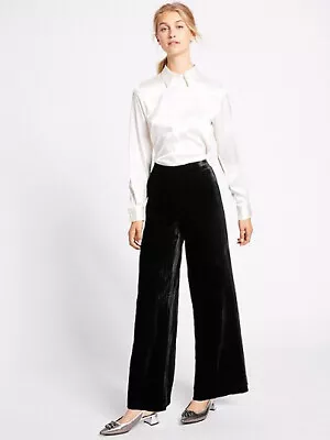 £10 • Buy M&S Collection Wide Leg Trousers
