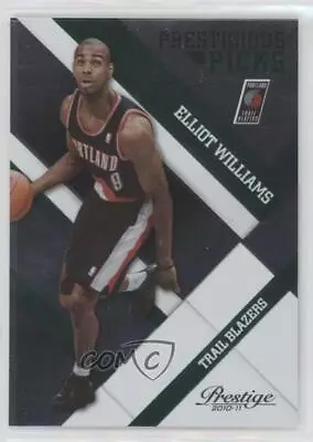 2010-11 Prestige Prestigious Picks Green /499 Elliot Williams #21 Rookie RC • $2.50