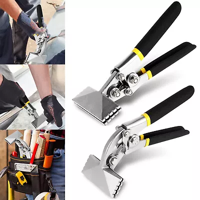 Sheet Metal Hand Seamer 3Inch Straight Elbow Jaw Manual Bender Tool Clamp Plier⋈ • $34.79