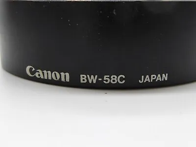 Genuine Canon FD Lens Hood BW-58C • £9.99
