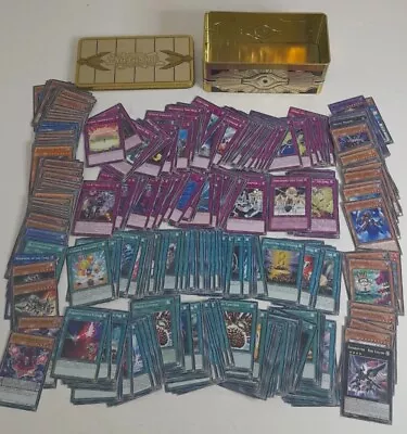 350x Yugioh Trap Spell Trading Cards Collection Huge Bundle JobLot Tin Box #1 • £17.99