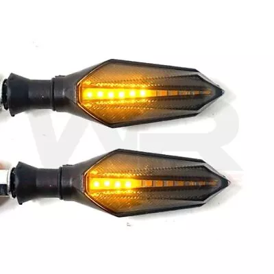 LED Sequential Pair Indicators For Yamaha YBR125 YBR250 • £15.99