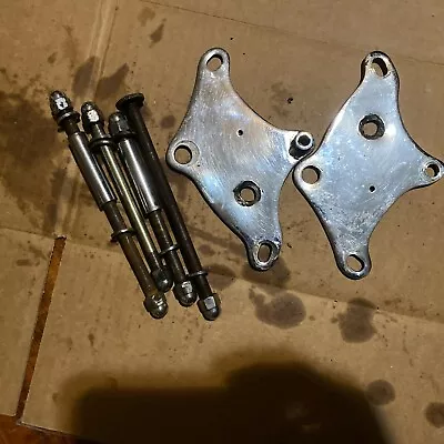 1974 Harley Ironhead Front Motor Mounts With Hardware H13 • $39.95