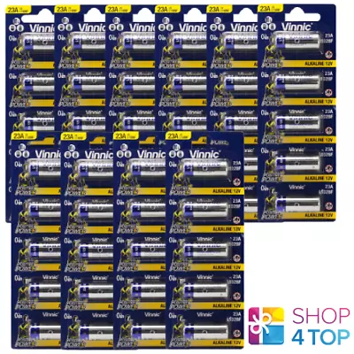 £26.38 • Buy 50 VINNIC Alkaline High Voltage Batteries 23A L1028F MN21 12V Exp 2025 New