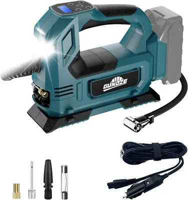 Tire Inflator Air Compressor For Makita 18V Battery 160PSI Portable LED Light  • $52.95