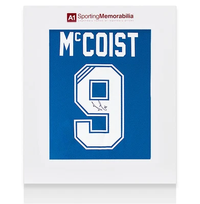 £185.99 • Buy Ally McCoist Signed Rangers Shirt - Training Shirt, Number 9 - Gift Box