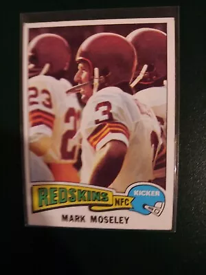 1975 Mark Moseley Redskins Topp Card 364 Free Shipping • $1.50