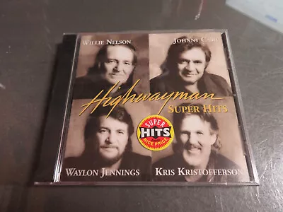 NEW-Super Hits-The Highwaymen (CD1999)Willie NelsonJohnny CashWaylon Jennings • $9.99