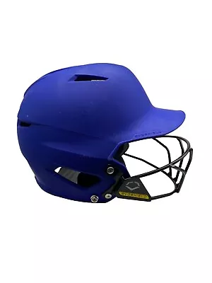 Evoshield WVT Blue Batting Helmet W/ Softball Face Mask YH Wilson Sporting Goods • $13.99