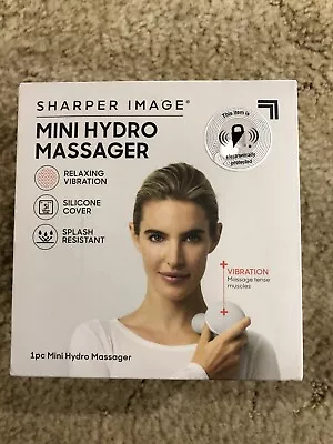 SHARPER IMAGE ~ Mini Hydro Massager ~ Sport Muscle Vibration Triple Node • $4.50