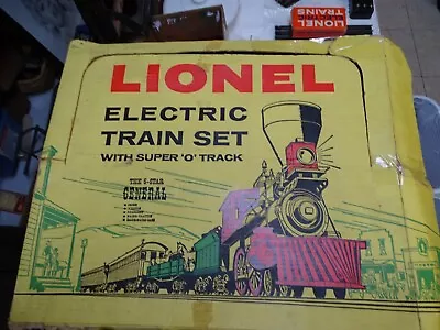 Vintage Lionel O Gauge 5 Star General Train Set #2528WS Parts Or Restore W/ Box • $153.50