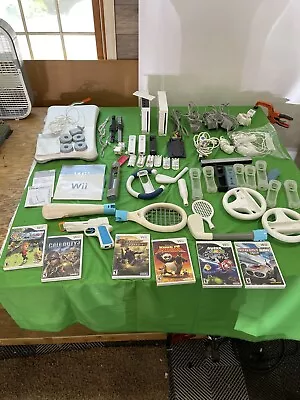 Wii Console Huge Lot 2 Consoles And Games • $129.50