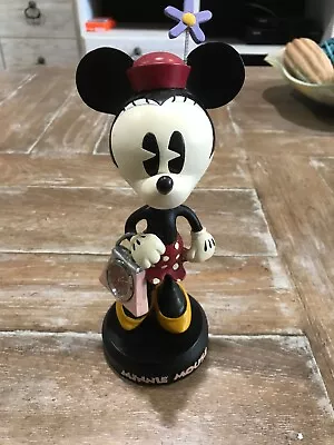 Disney Bobble Time Minnie With Clock Purse Figurine • $25