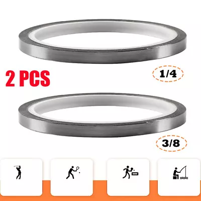 2XGolf Club Lead Tape Roll 1/4 3/8  For Outdoor-sport High Density Lead Weights • $23.45