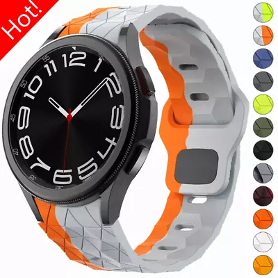 Soft Silicone Band Strap For Samsung Galaxy Watch 6 5 4 40 44 5 Pro  6 Classic  • $13.29