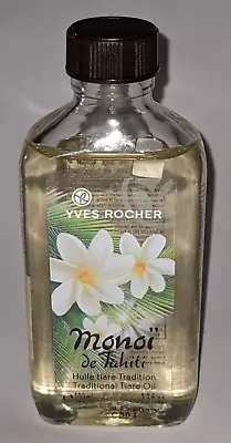 Yves Rocher MONOI De TAHITI Traditional Tiare Body Oil 3.3 Oz / 100 Ml • $40