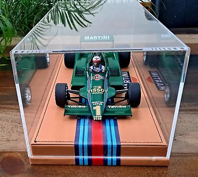 1/18 F1 Lotus Ford 1979 Martini Racing Car Mounted On Customized Plexiglass Case • $249