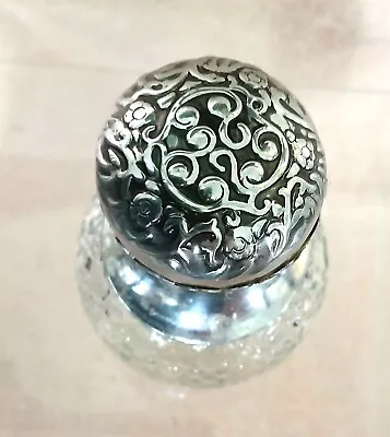 Vintage Empty Avon Perfume Bottle With Silver Cap • $9.99